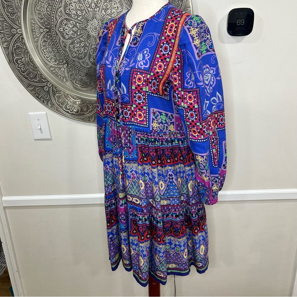 HUNTER BELL Multicolor Patterned Dress - Picture 10 of 15